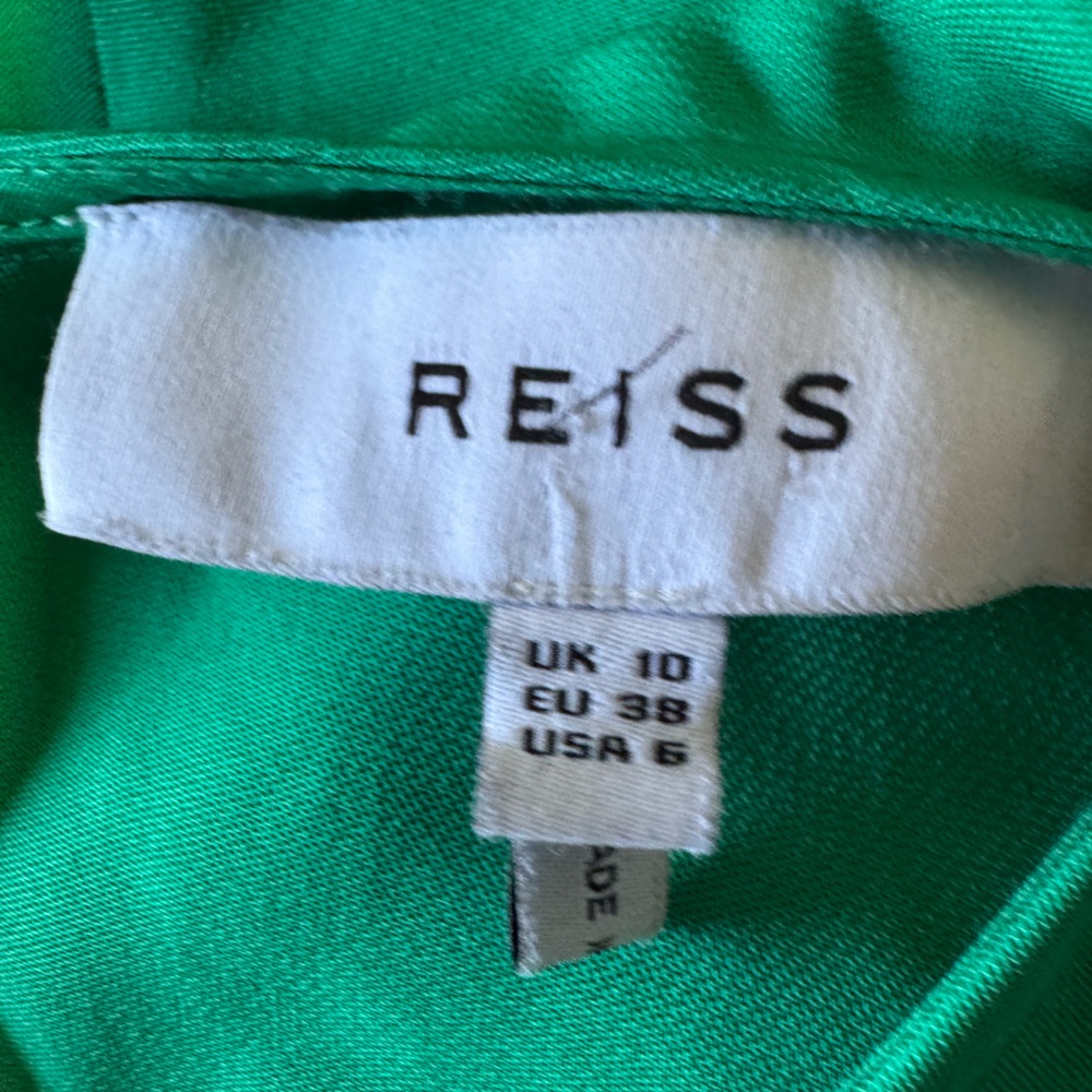 Reiss Layla Sleeveless Bodycon In Green - Picture 11 of 16
